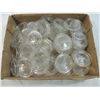 Image 1 : BOX LOT VINTAGE PRESTO GLASS LIDS CANNING LIDS