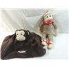 Image 1 : LOT 2 BLANKID BUDDY MONKEY & SOCK MONKEY