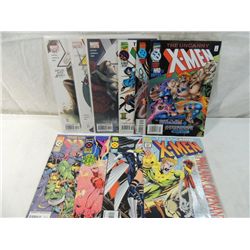 LOT 10 THE UNCANNY X-MEN COMICS