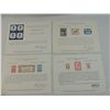 Image 1 : 4 SOUVENIR CARDS STAMP CARDS