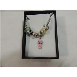 PANDORA BEADED NECKLACE