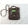 Image 1 : VINTAGE COACH LEATHER SADDLE BAG PURSE
