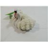 Image 3 : IRISH DRESDEN CERAMIC SWANS