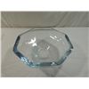 Image 1 : HAND SIGNED ART GLASS COMPOTE CRYSTAL
