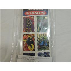 MARVEL COMICS SUPERHERO STAMPS STICKERS