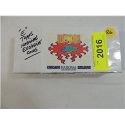 E TOPPS NATIONAL EXCLUSIVE CARDS