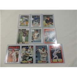 LOT 10 BASEBALL CARDS VENTURA, JETER, BRYANT, RIPK