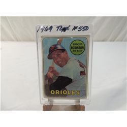 1969 TOPPS BROOKS ROBINSON #550 BASEBALL CARD