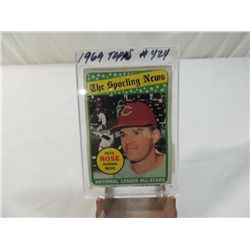 1969 TOPPS PETE ROSE #424 BASEBALL CARD