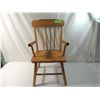 Image 1 : SMALL WOODEN CHILDRENS CHAIR