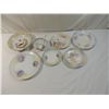 Image 2 : LOT 8 DECORATIVE FLORAL PLATES & BOWLS