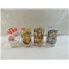 Image 1 : LOT 4 VINTAGE MCDONALDS GLASSES MUPPETS & ZIGGY