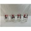 Image 1 : LOT 4 HOLLY HOBBIE TWELVE DAYS OF CHRISTMAS GLASSE