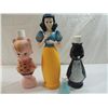 Image 2 : LOT 4 VINTAGE BUBBLE BATH BOTTLES