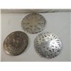 Image 1 : LOT 3 SILVERTONE TRIVET HOTPLATE