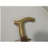 Image 2 : DECORATIVE WOODEN BRASS HANDLE WALKING STICK CANE