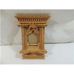 NEPAL WOODEN CARVED FRAME