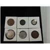 Image 2 : LOT 6 VINTAGE FOREIGN COINS