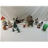 Image 2 : BOX LOT ASSORTED CERAMIC CHRISTMAS DECOR