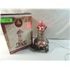 Image 1 : PORCELAIN LIGHTED HOUSE ENCHANTED FOREST CHRISTMAS