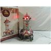 Image 2 : PORCELAIN LIGHTED HOUSE ENCHANTED FOREST CHRISTMAS