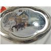 Image 2 : LOT 6 CHRISTMAS SERVING TRAYS & DISHES
