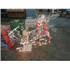 Image 2 : LIGHTUP MOVING OUTDOOR SELIGH DECORATION