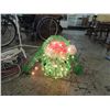 Image 1 : LIGHT UP CHRISTMAS FROG OUTDOOR DECORATION