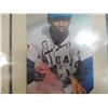 Image 2 : ERNIE BANKS AUTOGRAPHED MATTED PHOTO