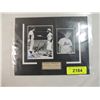 Image 1 : BASEBALL IMMORTALS KRANEPOOL & CLEMETE AUTO MATTED