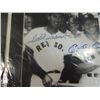 Image 2 : MICKEY MANTLE & TED WILLIAMS AUTO MATTED PHOTOS