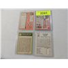Image 2 : LOT 4 1960s BASEBALL CARDS KALINE, CULP, ALVIS, BI