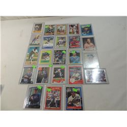 LOT 21 MISC AUTO BASEBALL CARDS