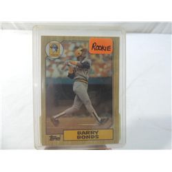 1987 TOPPS BARRY BONDS BASEBALL CARD