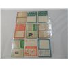 Image 2 : LOT 9 MISC OLD FOOTBALL CARDS