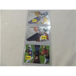 LOT 3 NEWER FOOTBALL CARDS