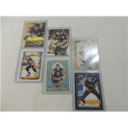 LOT 6 MISC LEMIEUX HOCKEY CARDS