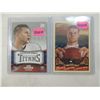 Image 1 : LOT 2 JAKE LOCKER ROOKIE FOOTBALL CARDS
