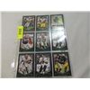 Image 1 : LOT 32 ASSORTED ROOKIE FOOTBALL PLAYER CARDS