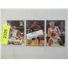 Image 1 : LOT 3 MISC ROOKIE BASKETBALL CARDS STARS