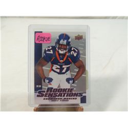 2009 UPPER DECK KNOWSHON MORENO #RS-KM ROOKIE CARD