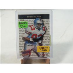 1996 FLEER TERRY GLENN #4/10 ROOKIE CARD