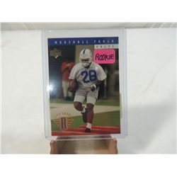 1994 UPPER DECK MARSHALL FAULK #7 ROOKIE