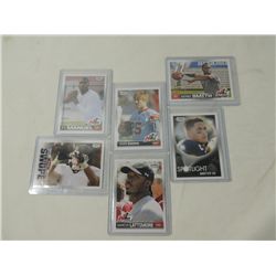 LOT 6 SA-GE HIT FOOTBALL PLAYER CARDS