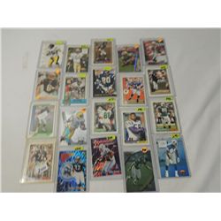 LOT 20 ASSORTED FOOTBALL PLAYER CARDS
