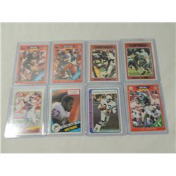 LOT 8 FOOTBALL CARDS TESTAVERDE WHITE STEWART