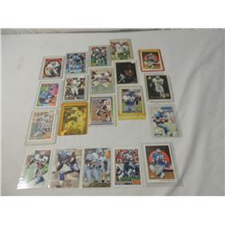 LOT 20 ASSORTED BARRY SANDERS FOOTBALL CARDS