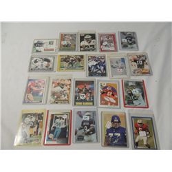 LOT 20 ASSORTED FOOTBALL PLAYER CARDS