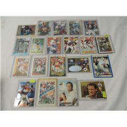 LOT 20 ASSORTED FOOTBALL PLAYER CARDS