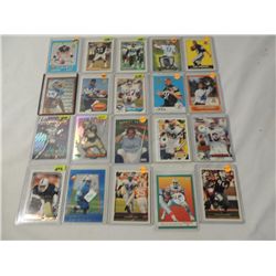 LOT 20 ASSORTED FOOTBALL PLAYER CARDS
